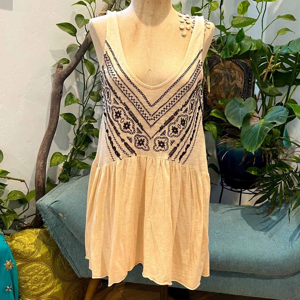 Ecote Urban Outfitters Beaded Tunic XS